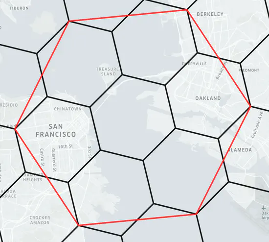 Indexing all environmental information on an H3 vector grid